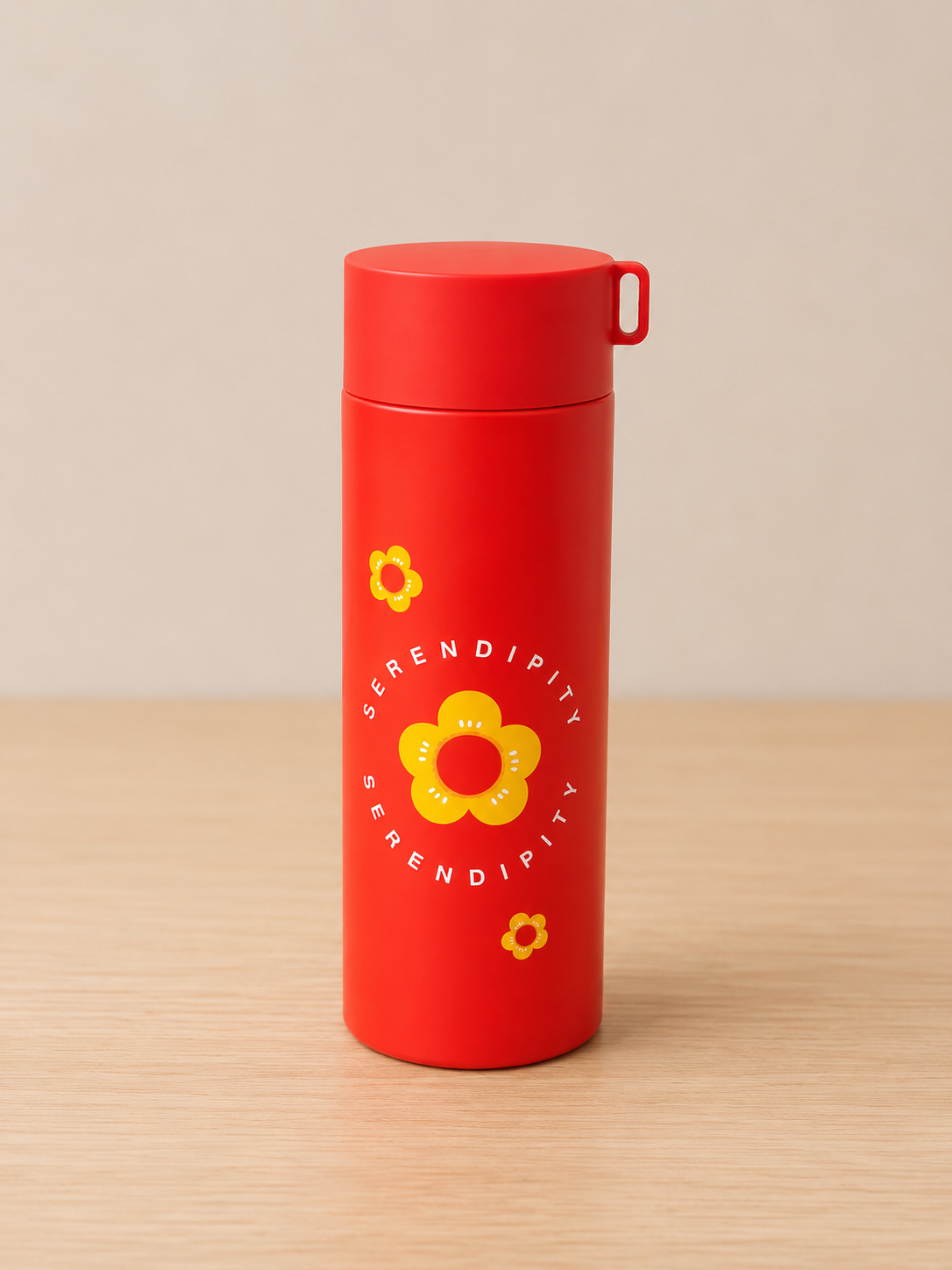 Minimalist Daisy Pattern Bottle