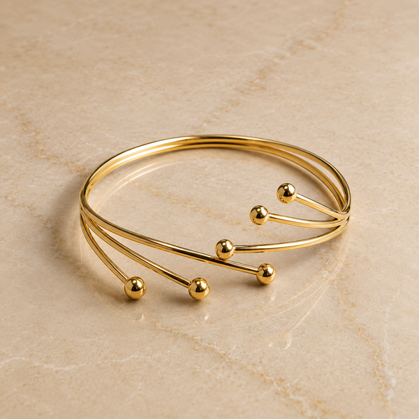 AC83_Golden Glissando Arm Cuff