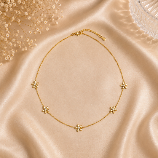 NL55_Five-Flower Link Chain
