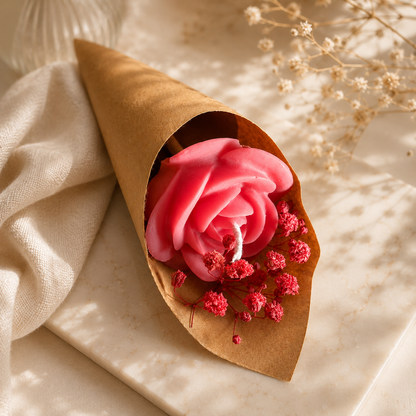 Rose Bouquet Candle