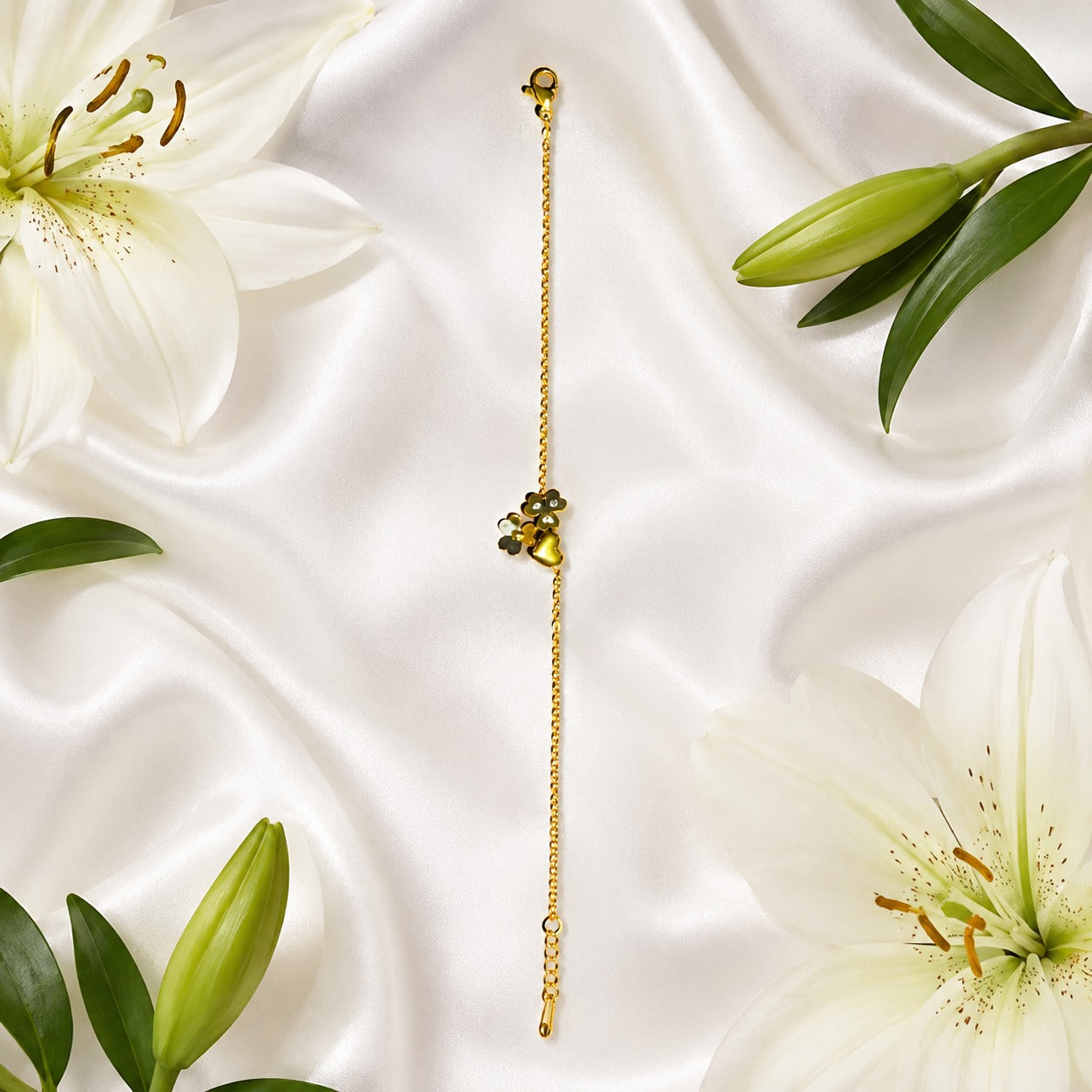 BL75_Lovely Blossom Gold Bracelet