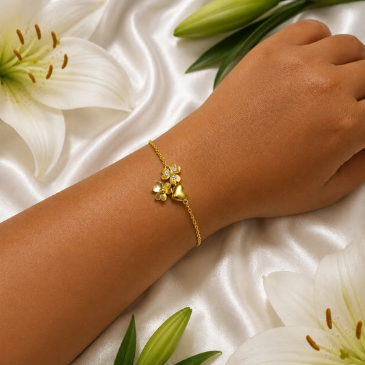 BL75_Lovely Blossom Gold Bracelet