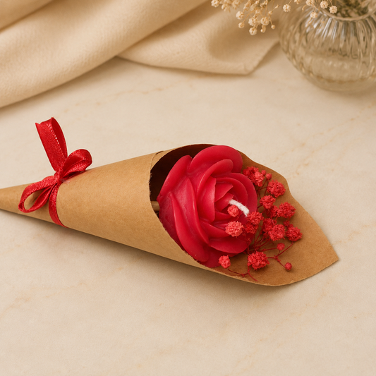 Rose Bouquet Candle