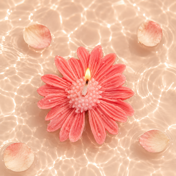 CC62_Daisy Flower Candles