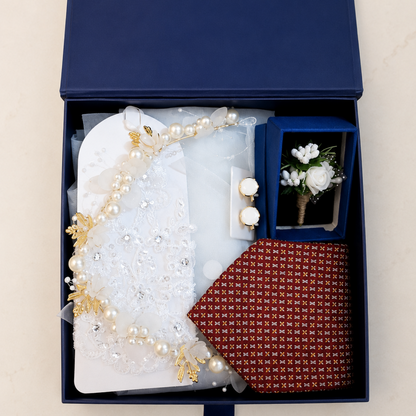 HA132_Wedding Bride and Groom Essentials Hamper