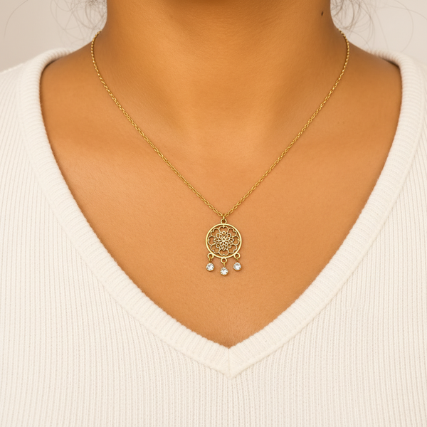 NL53_Mandala Dreamcatcher Chain
