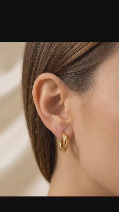 Emerald Convertible Hoops