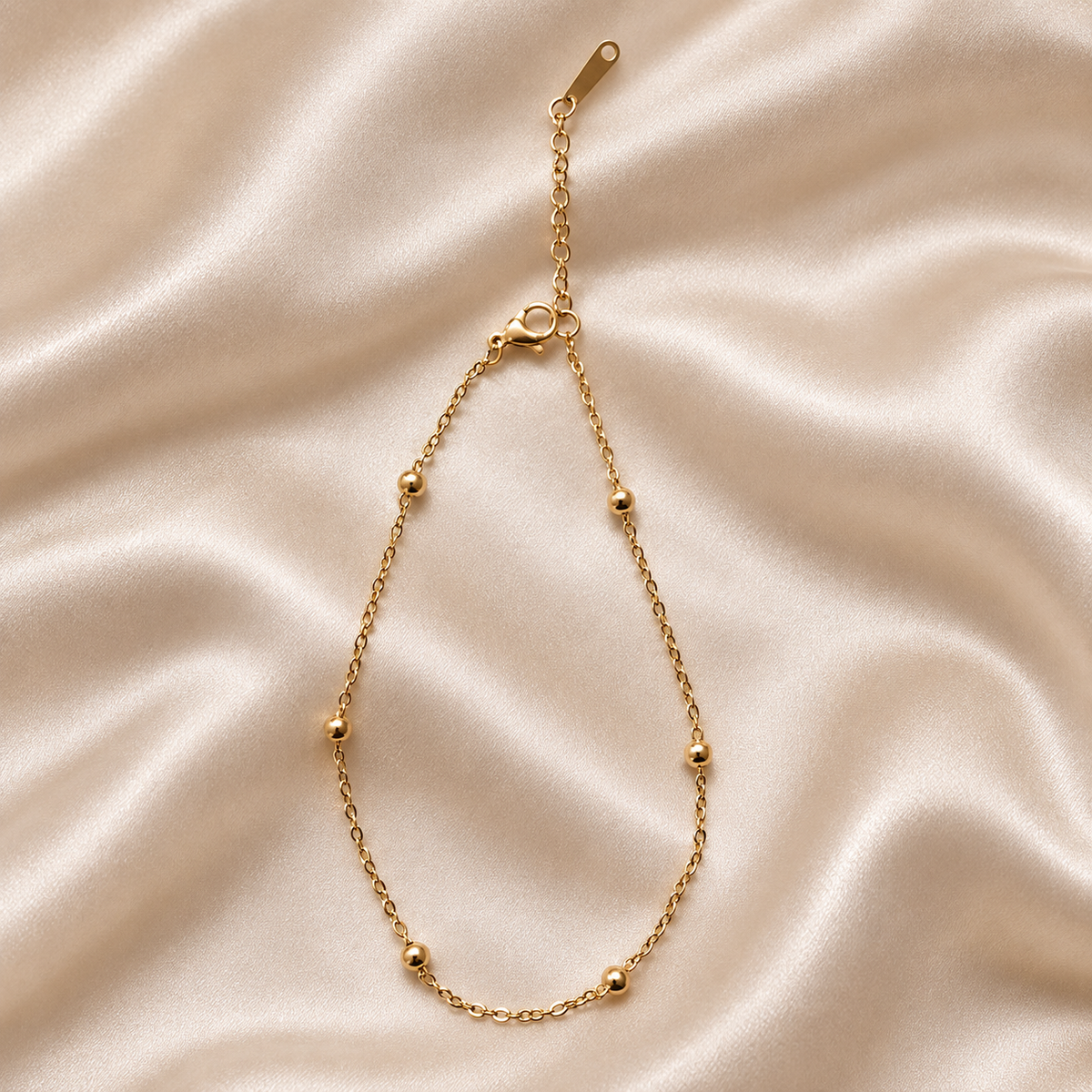 The Dot-to-Dot Anklet(Pair)