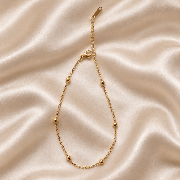 The Dot-to-Dot Anklet(Pair)